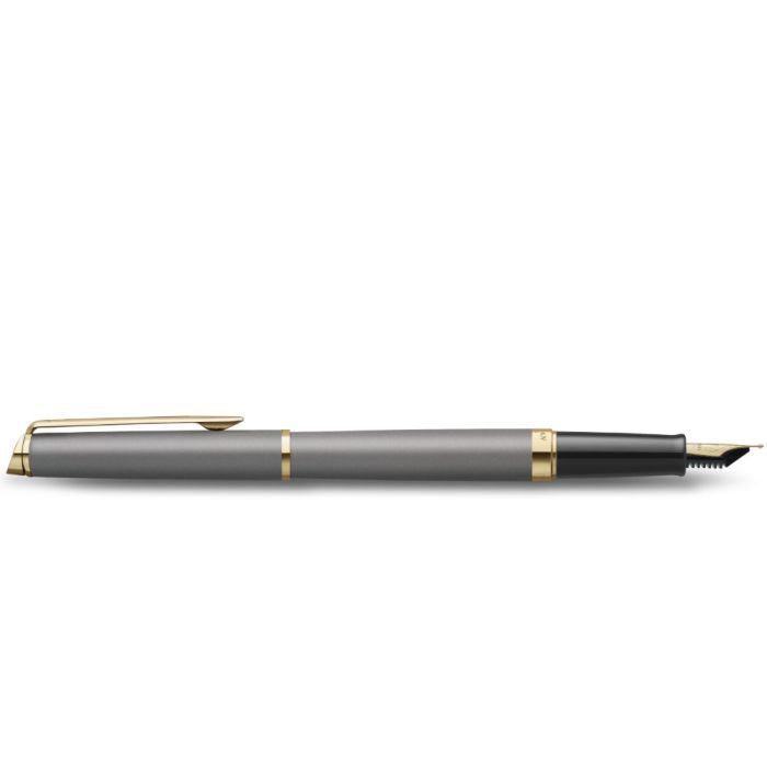 Ручка пір'яна Waterman HEMISPHERE Metallic Stone Grey GT  FP F (12 091) зображення 4