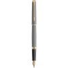 Ручка пір'яна Waterman HEMISPHERE Metallic Stone Grey GT  FP F (12 091)
