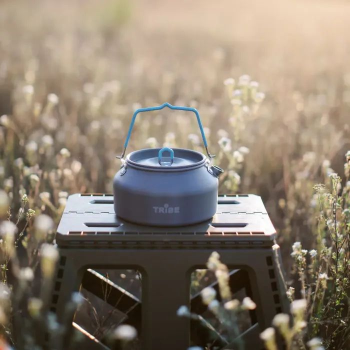 Чайник туристический Tribe Kettle Alu 1 л алюмінієвий (T-FI-0013-grey) изображение 10