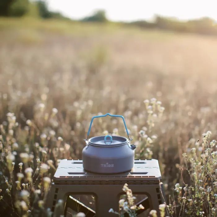 Чайник туристический Tribe Kettle Alu 1 л алюмінієвий (T-FI-0013-grey) изображение 11