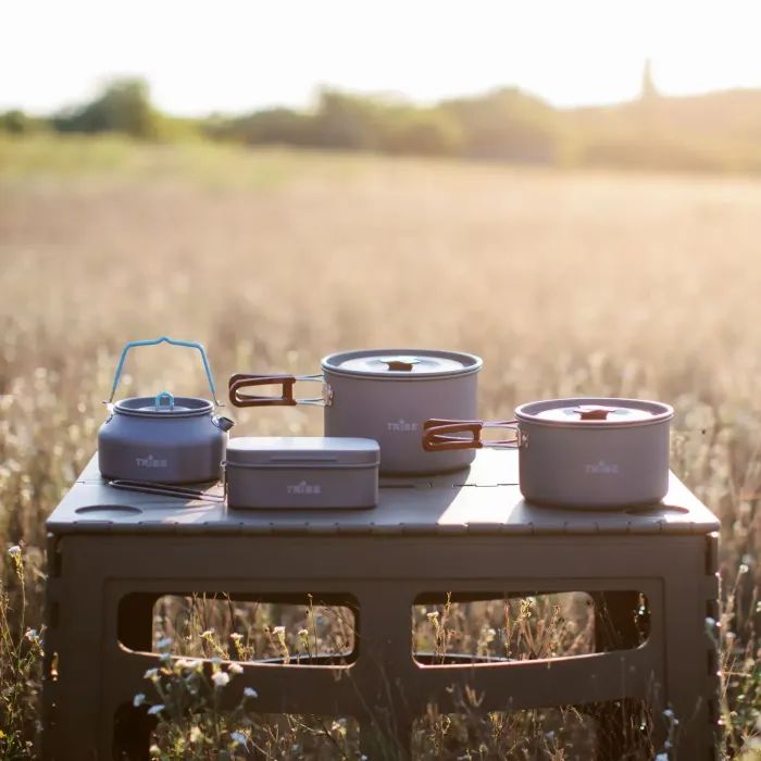 Чайник туристический Tribe Kettle Alu 1 л алюмінієвий (T-FI-0013-grey) изображение 12