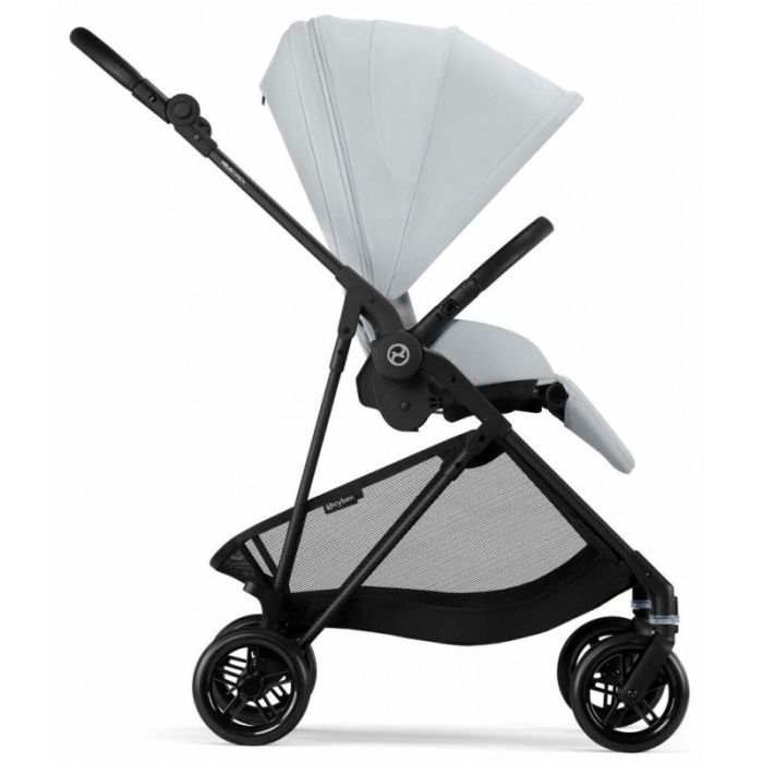 Коляска Cybex Melio Carbon Fog Grey (з бампером) (525000043) изображение 4