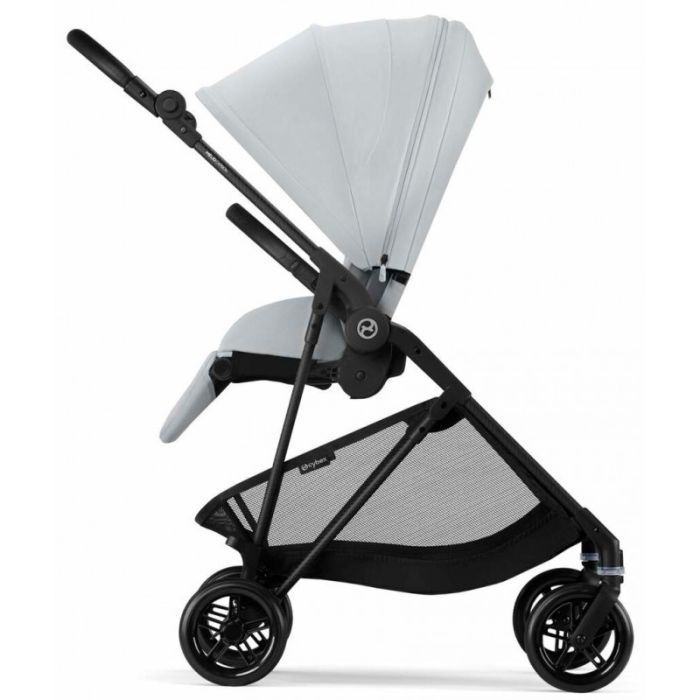Коляска Cybex Melio Carbon Fog Grey (з бампером) (525000043) изображение 5