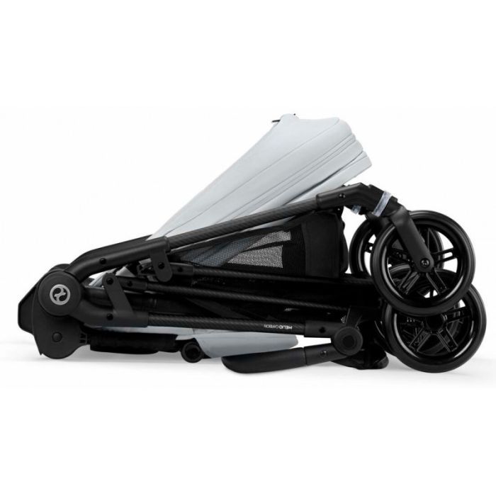Коляска Cybex Melio Carbon Fog Grey (з бампером) (525000043) изображение 8