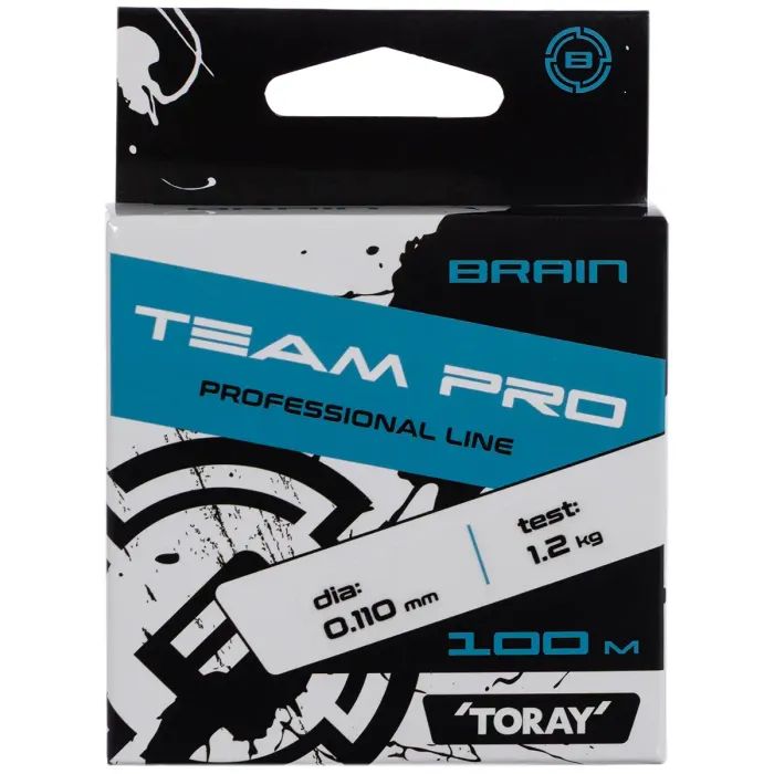 Леска Brain Team Pro 100m 0.11mm 1.2 kg (1858.26.92) изображение 2