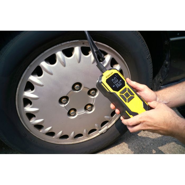 Автомобільний компресор Stanley 2in1, 10 Бар, 14,2 л/хв., powerbank 6000 mAh (SXIF0101) зображення 5