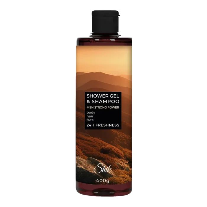 Гель для душу Shik Strong Power Shower Gel & Shampoo 400 г (4823107607158)