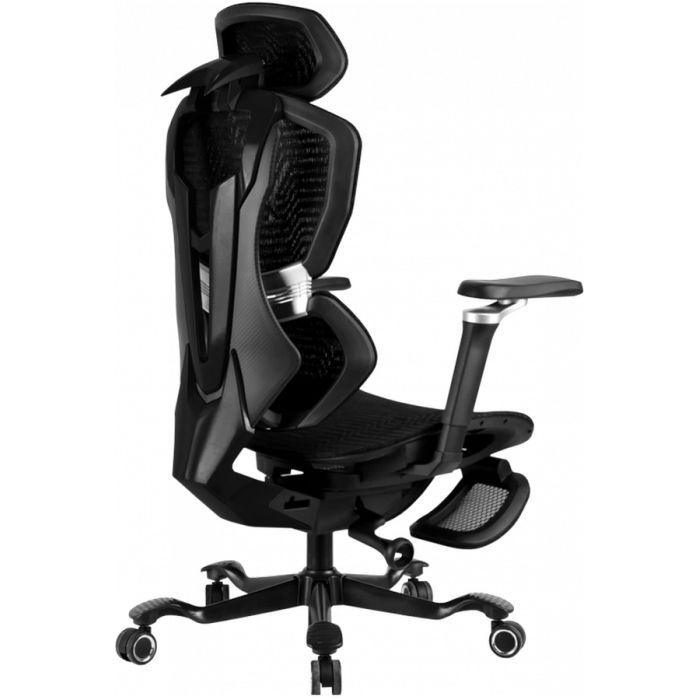 Кресло игровое GT Racer X-7001 Black/Yellow изображение 4