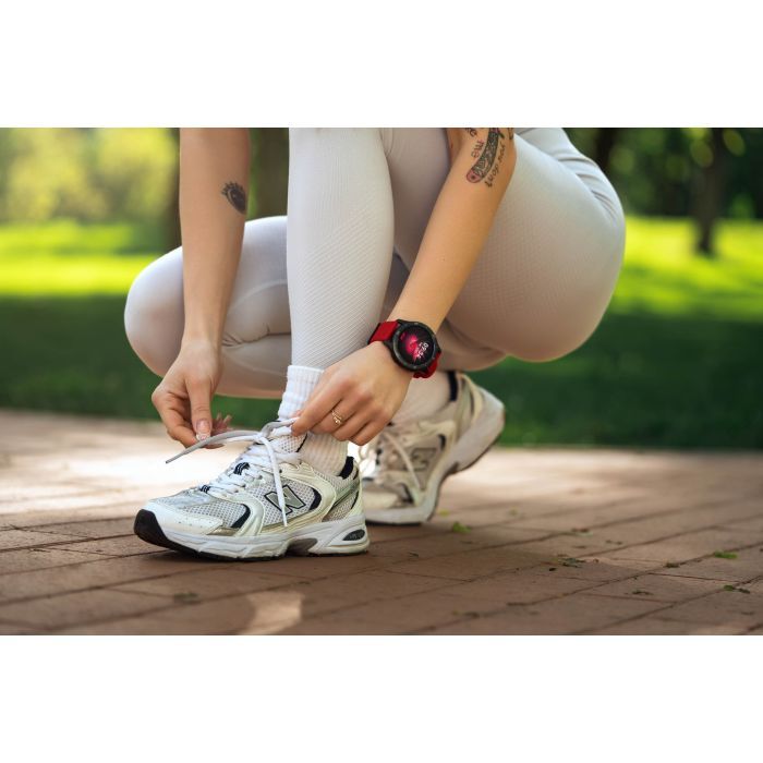 Смарт-часы 2E Motion GT2 47mm Black-red + ремінець зелений (2E-CWW21BKRD-WS) изображение 11