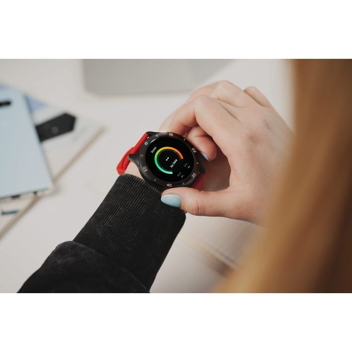 Смарт-часы 2E Motion GT2 47mm Black-red + ремінець зелений (2E-CWW21BKRD-WS) изображение 12