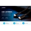 Дата кабель USB-C 3.1 to Micro USB 3.0 1.0m 3A US312 black Ugreen (20103) изображение 4