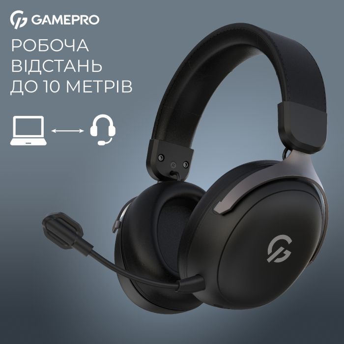 Наушники GamePro Asgard Freya Pro Wireless White/Blue (HSW201WB) изображение 8 Наушники GamePro Asgard Freya Pro Wireless White/Blue (HSW201WB) изображение 8