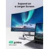 Концентратор Ugreen USB-C to 3xUSB 3.0 + HDMI + SD/TF CM195 gray (70410) зображення 5 Концентратор Ugreen USB-C to 3xUSB 3.0 + HDMI + SD/TF CM195 gray (70410) зображення 5