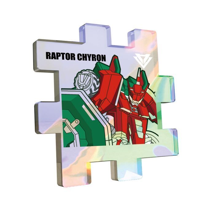 Конструктор Dinoster Робот - Раптор Хайрон (EU580881A-3) изображение 3