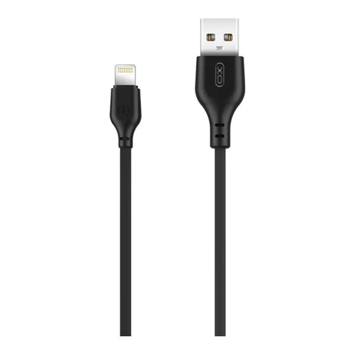 Дата кабель USB 2.0 AM to Lightning 1.0m 2.1A NB103 black XO (6920680862702)