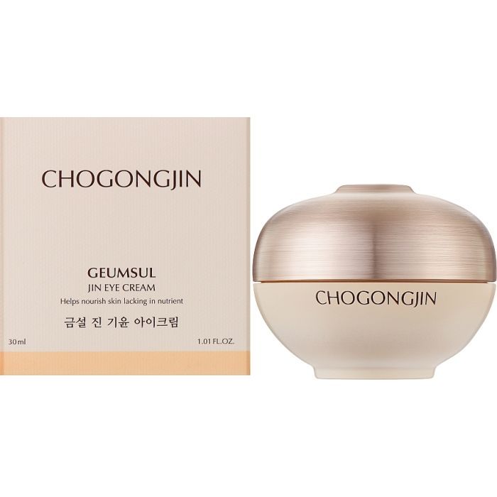 Крем для кожи вокруг глаз Chogongjin Geumsul Jin Eye Cream Питательный 30 мл (8809747941926) изображение 2