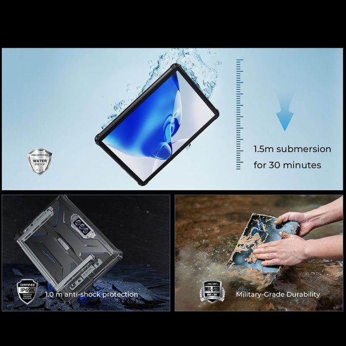 Планшет OUKITEL RT7 10.1" 5G TITAN 12/512GB NFC LTE Black (6941749837233) изображение 8