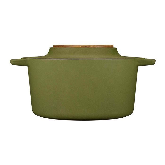 Кастрюля Fiskars Norden Limited Colour Edition чавунна 4 л колір кропива (1071128) изображение 2