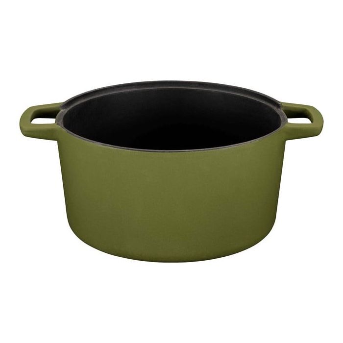 Кастрюля Fiskars Norden Limited Colour Edition чавунна 4 л колір кропива (1071128) изображение 5