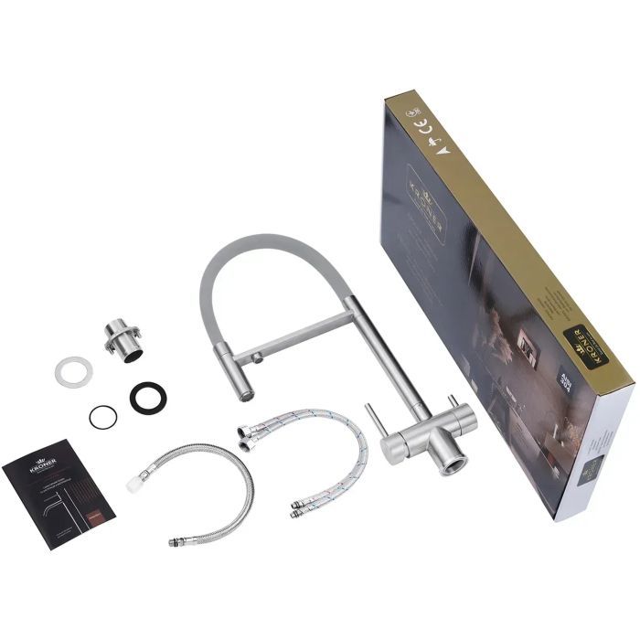 Смеситель Kroner Klassisch-ESG03815GRA (CV027934) изображение 8