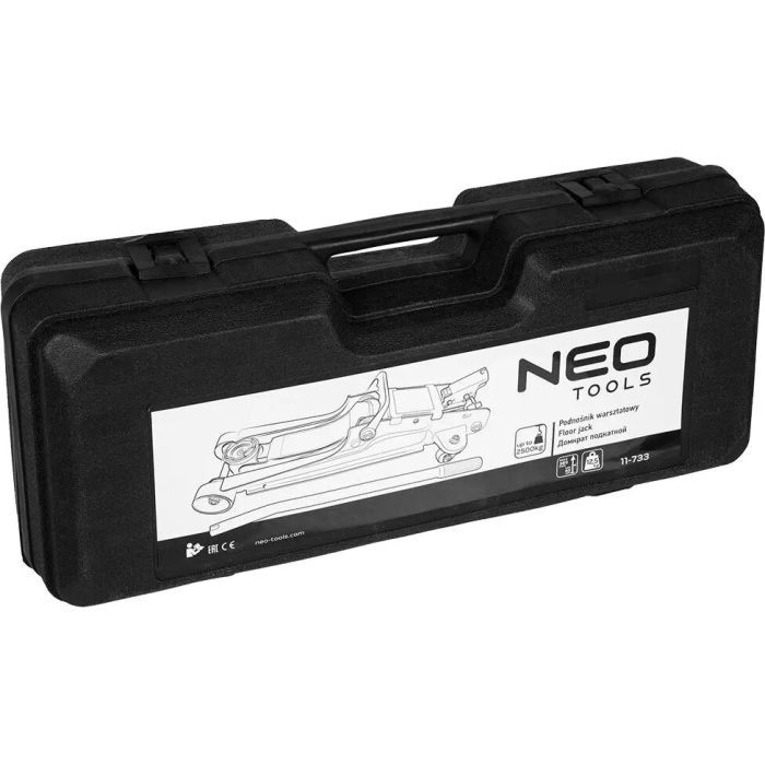 Домкрат Neo Tools гидравлический, подкатный, 2.5т, 85-385мм (11-733) изображение 11