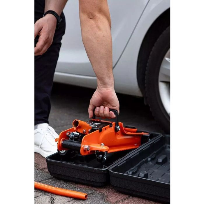 Домкрат Neo Tools гидравлический, подкатный, 2.5т, 85-385мм (11-733) изображение 2
