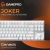 Клавіатура GamePro Genesis Joker MK124W Outemu Red Switch USB UA White (MK124W) зображення 8