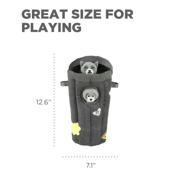 Іграшка для собак Outward Hound Єнот пазл-схованка сіра (0700603704984) зображення 4