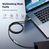 Дата кабель USB-C M/F 0.5m 5A USB 3.1 Gen2 10Gbps black Ugreen (80810) изображение 4