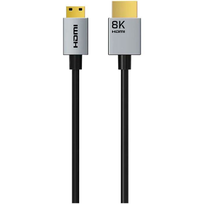 Кабель мультимедійний HDMI mini M to HDMI M 0.5m 8K60Hz Cabletime (CA915859)