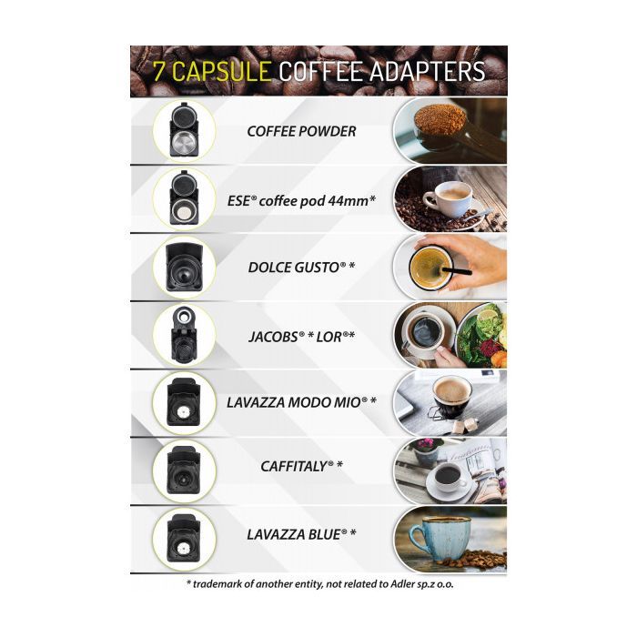 Капсульная кофеварка Camry CR 4414 white изображение 12