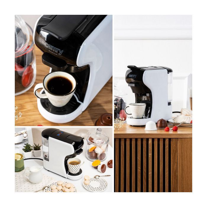 Капсульная кофеварка Camry CR 4414 white изображение 15