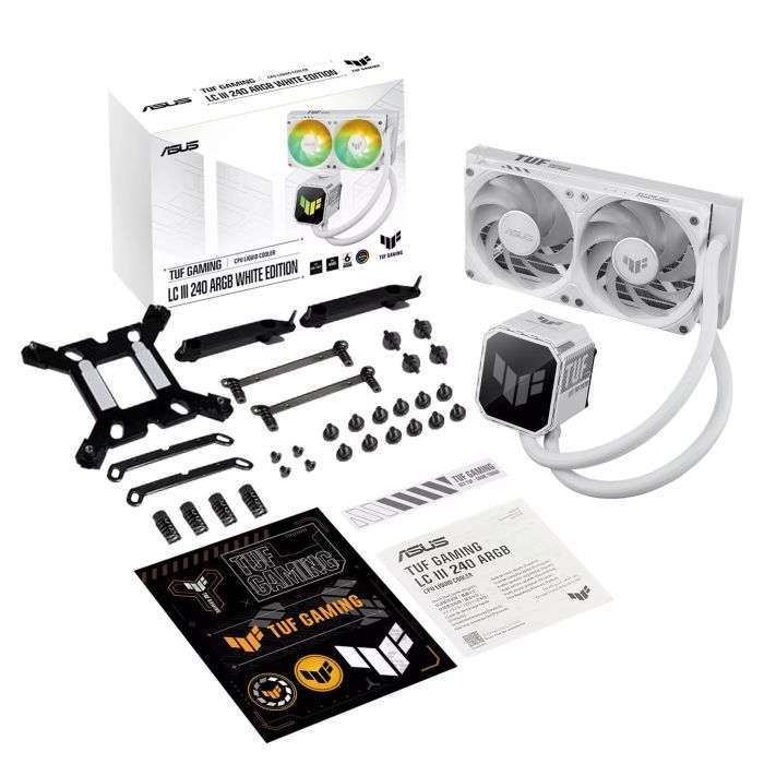 Система рідинного охолодження ASUS TUF Gaming LC III 240 ARGB White (90RC01J2-B0EAY0) зображення 10