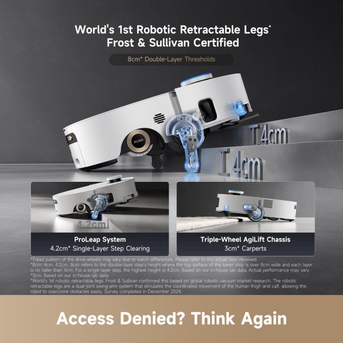 Пылесос Dreame Aqua 10 Ultra Roller Complete Black (RLH71DE-1-bl) изображение 42