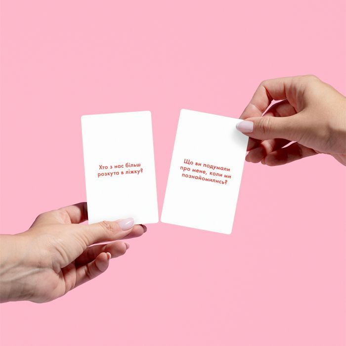 Настільна гра 18+ Orner Розмовна гра Розкажи мені все! Girl’s edition (укр.) (1928) зображення 10