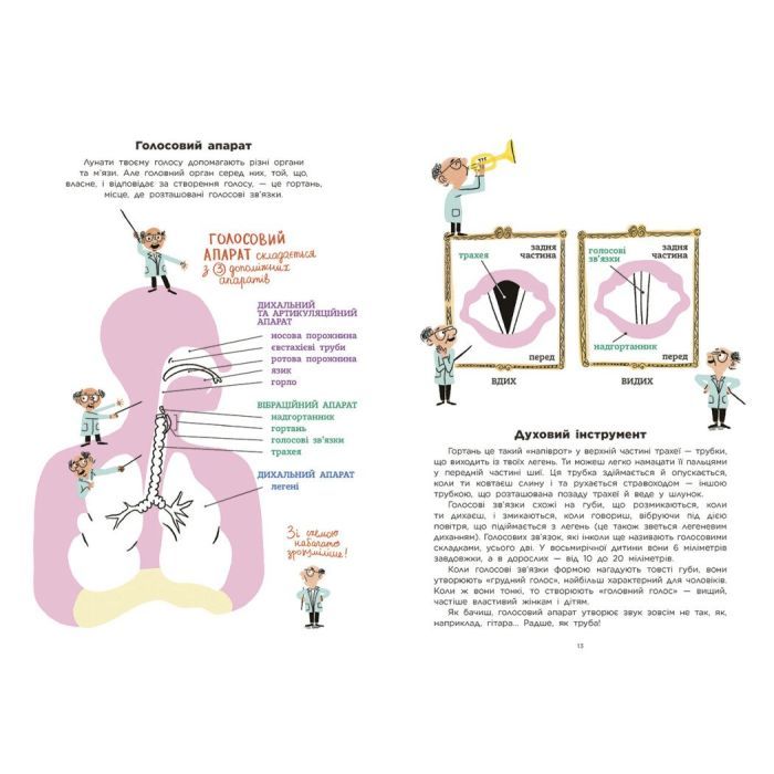 Книга Голос. Як це працює - Франсуа та Магалі Ле Уш Ранок (9786170992918) зображення 5