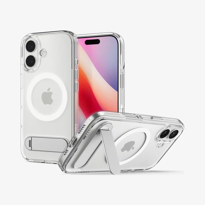 Чехол для мобильного телефона Spigen Ultra Hybrid S MagFit iPhone 17 Clear White (ACS09981) изображение 12