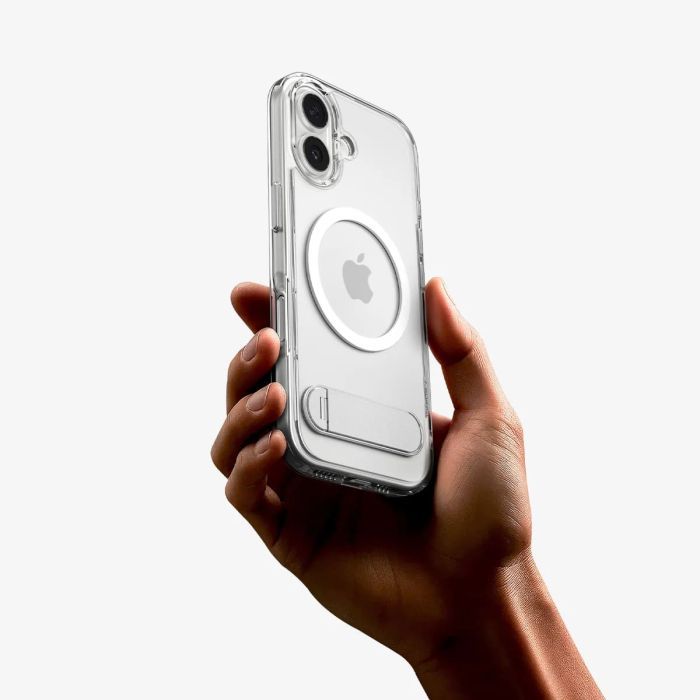 Чехол для мобильного телефона Spigen Ultra Hybrid S MagFit iPhone 17 Clear White (ACS09981) изображение 9