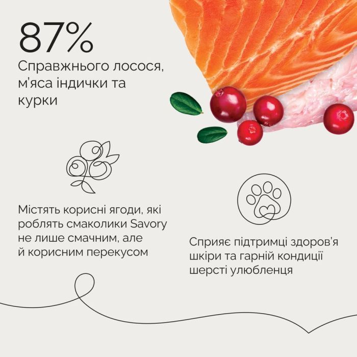 Лакомство для собак Savory Bars With Salmon 100 г (4820261921106) изображение 6