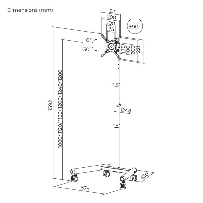 Стойка презентационная ITech FS62-22TW изображение 12