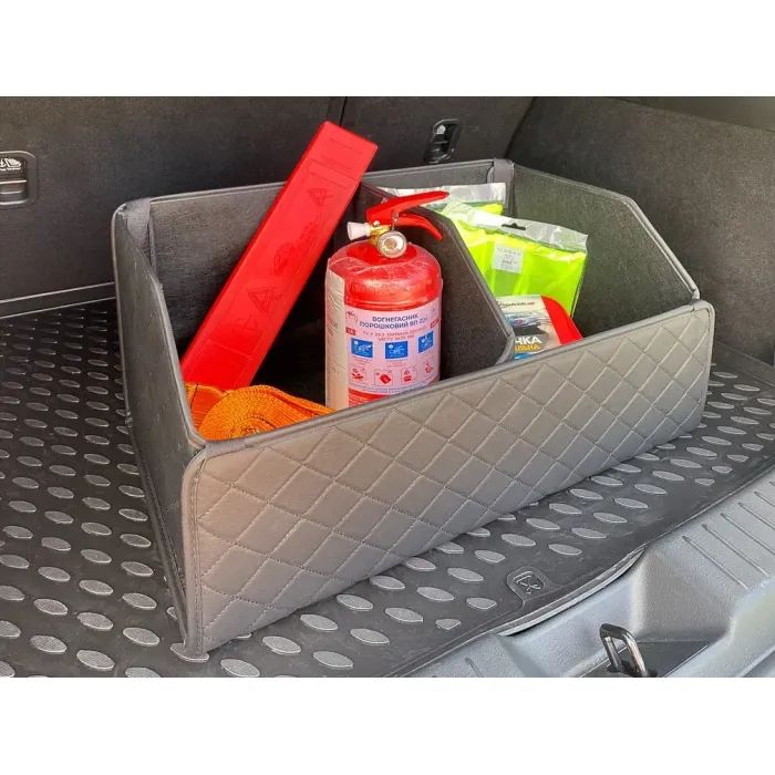 Сумка-органайзер Poputchik в авто без верхньої кришки (03-152-2Д) зображення 4