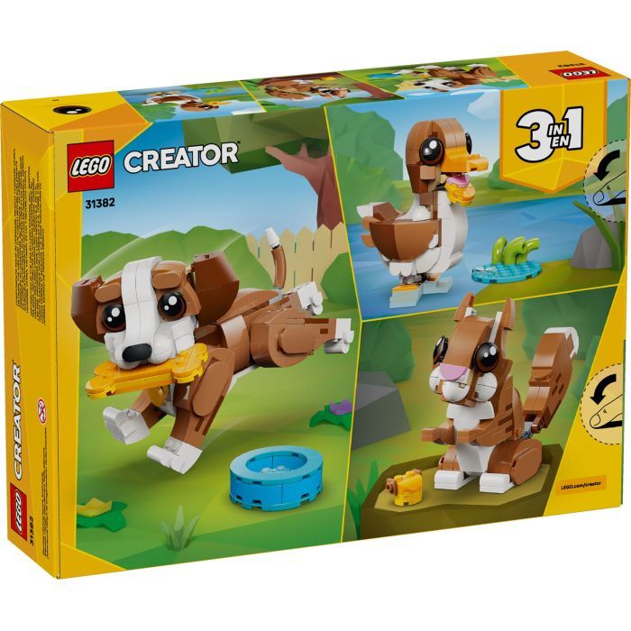 Конструктор LEGO Creator Волшебные животные: игривый щенок (31382) изображение 11