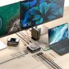 Порт-реплікатор J5create Dock-Station USB-C 10-in-1 (HDMI/PD/USB-A/USB-C/LAN) (JCD3199-N) зображення 6