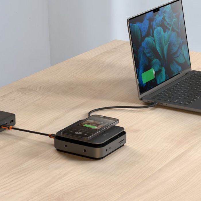 Порт-реплікатор J5create Dock-Station USB-C 10-in-1 (HDMI/PD/USB-A/USB-C/LAN) (JCD3199-N) зображення 7