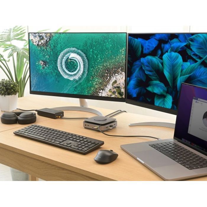 Порт-реплікатор J5create Dock-Station USB-C 10-in-1 (HDMI/PD/USB-A/USB-C/LAN) (JCD3199-N) зображення 8