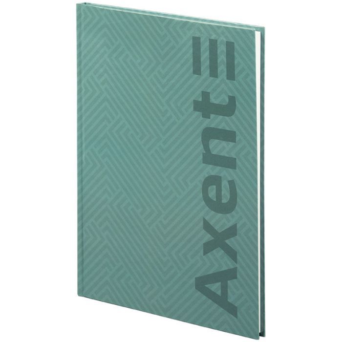 Книга записна Axent A4 Pattern, 96 аркушів клітинка, бірюзовий (8425-3-A) зображення 2