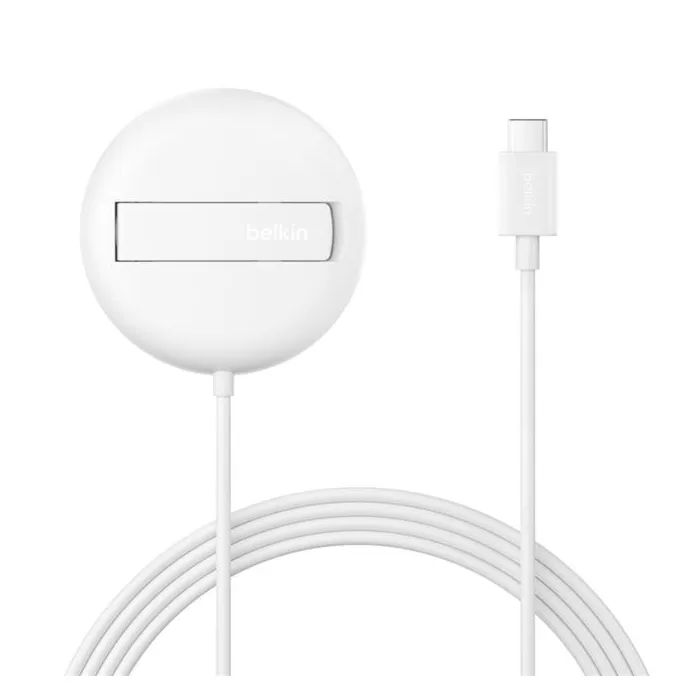 Зарядное устройство Belkin UltraCharge Magnetic Kickstand 15В white (WIA011HQWH)