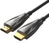 Кабель мультимедійний HDMI M to HDMI M 15.0m V2.1 Optical 8K 60Hz 48Gbps Dolby 7.1 black Vention (ALBBN) зображення 2