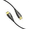 Кабель мультимедійний HDMI M to HDMI M 15.0m V2.1 Optical 8K 60Hz 48Gbps Dolby 7.1 black Vention (ALBBN) зображення 3