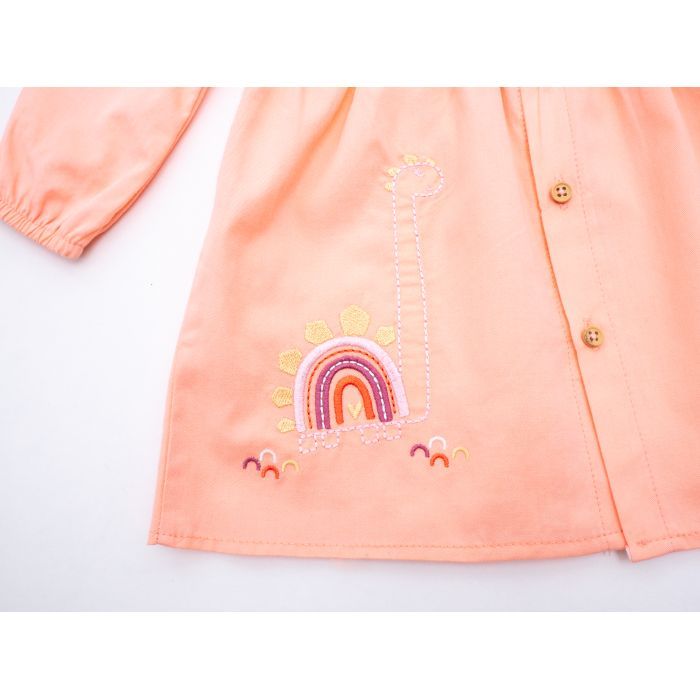 Платье детское Tongs с длиным рукавом (2937-80G-peach) изображение 4